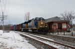 CSXT 1727 Leads L071-09 at Pittsfield